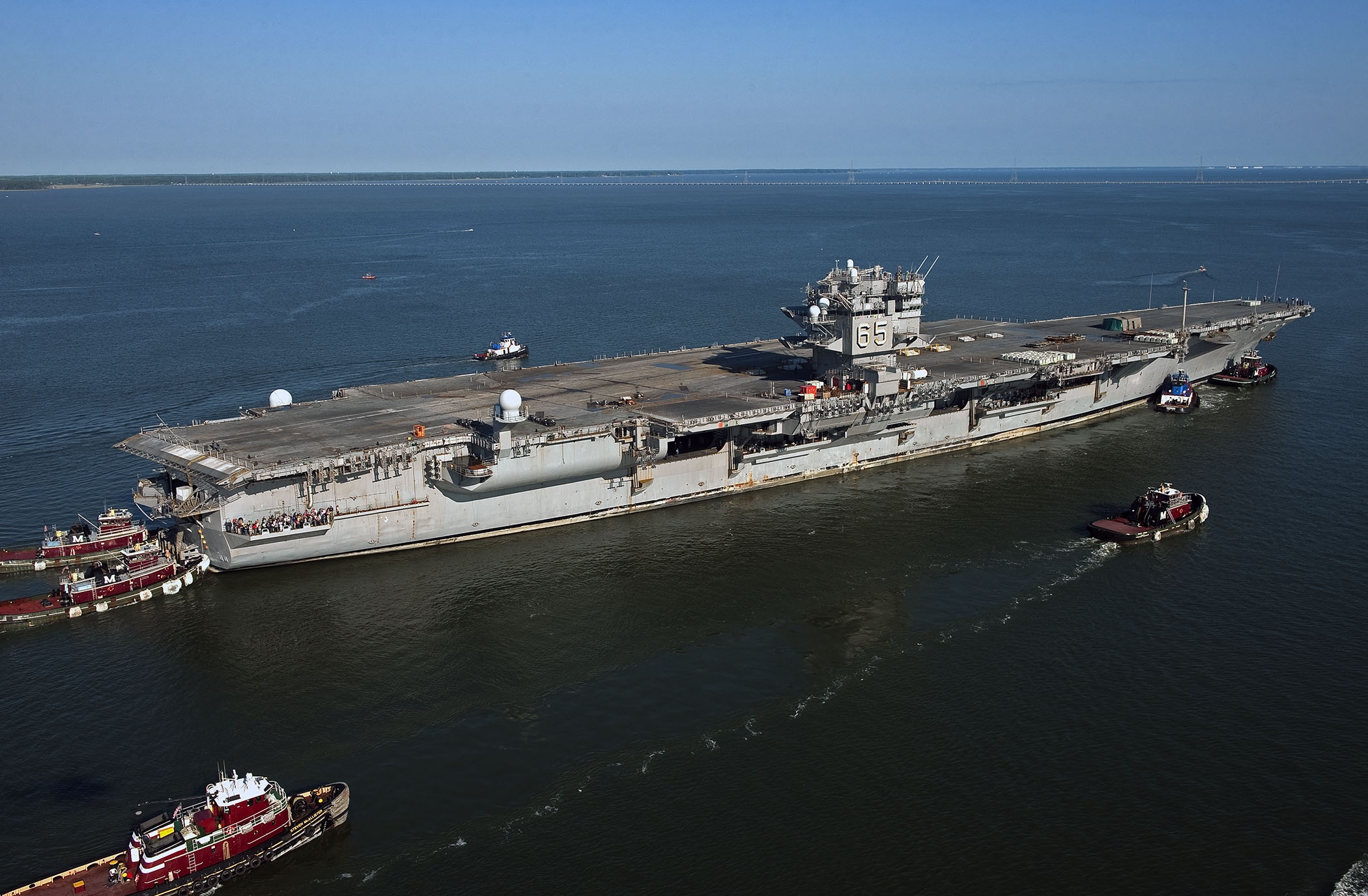 L USS Enterprise Revient Newport News 55 Ans Apr S Sa Construction 20130621022904 130620 N ZZ999 101