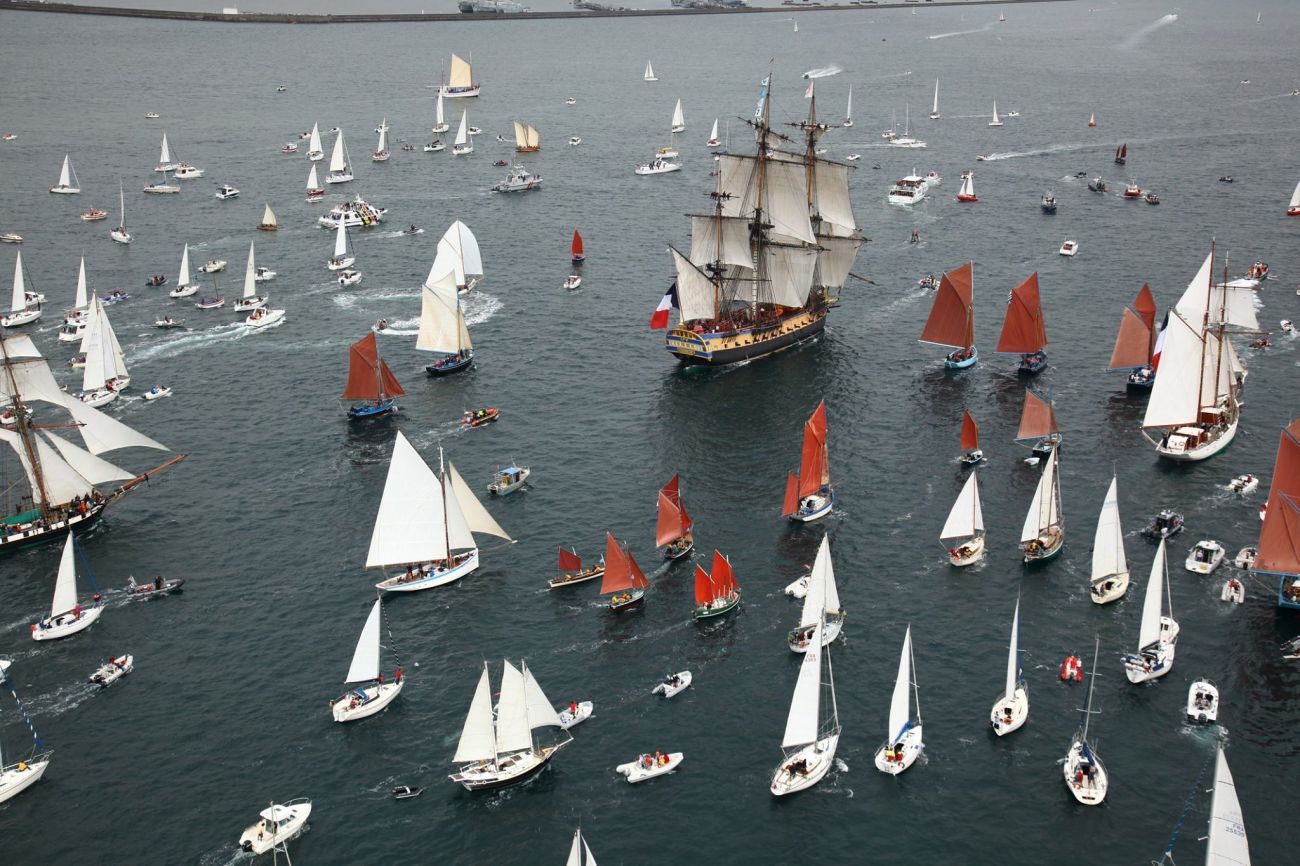 Brest 2016 Près de 1300 bateaux inscrits Mer et Marine