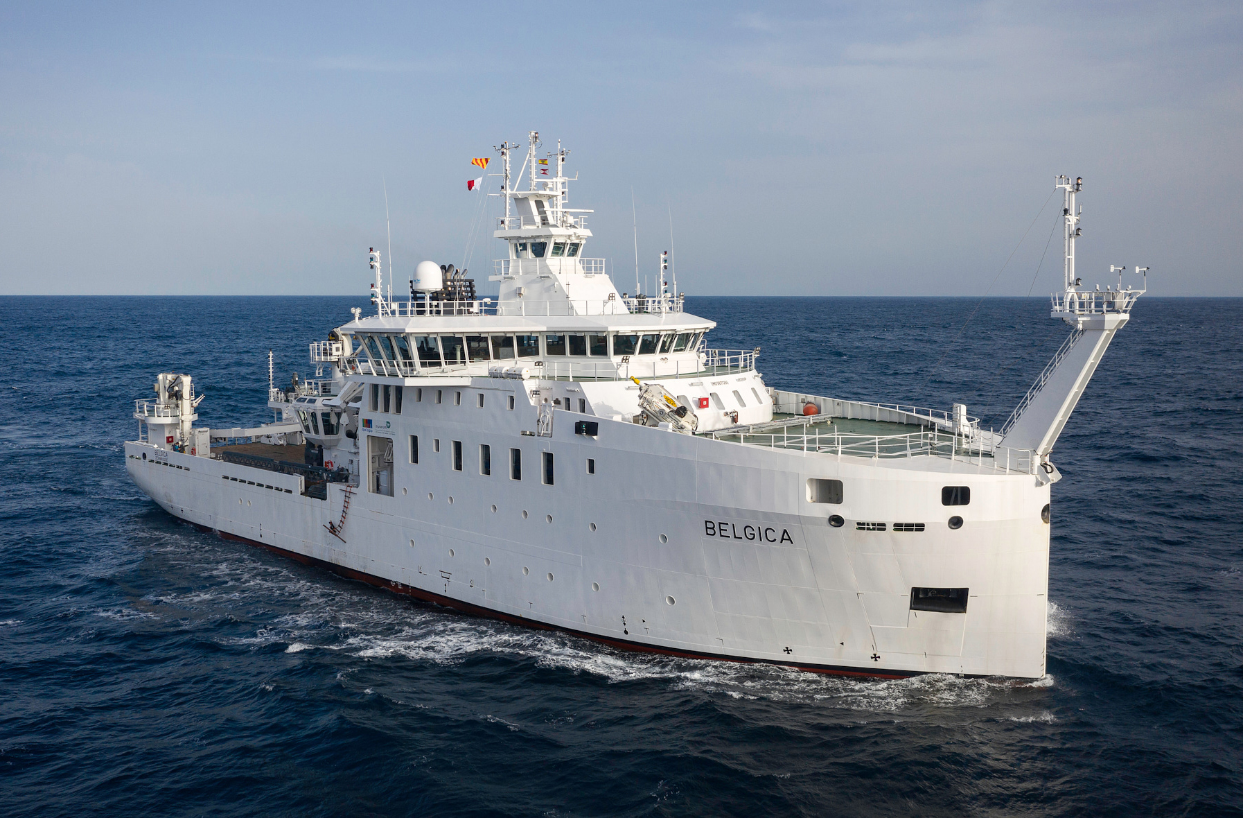 Genavir va armer le nouveau navire océanographique belge Mer et Marine