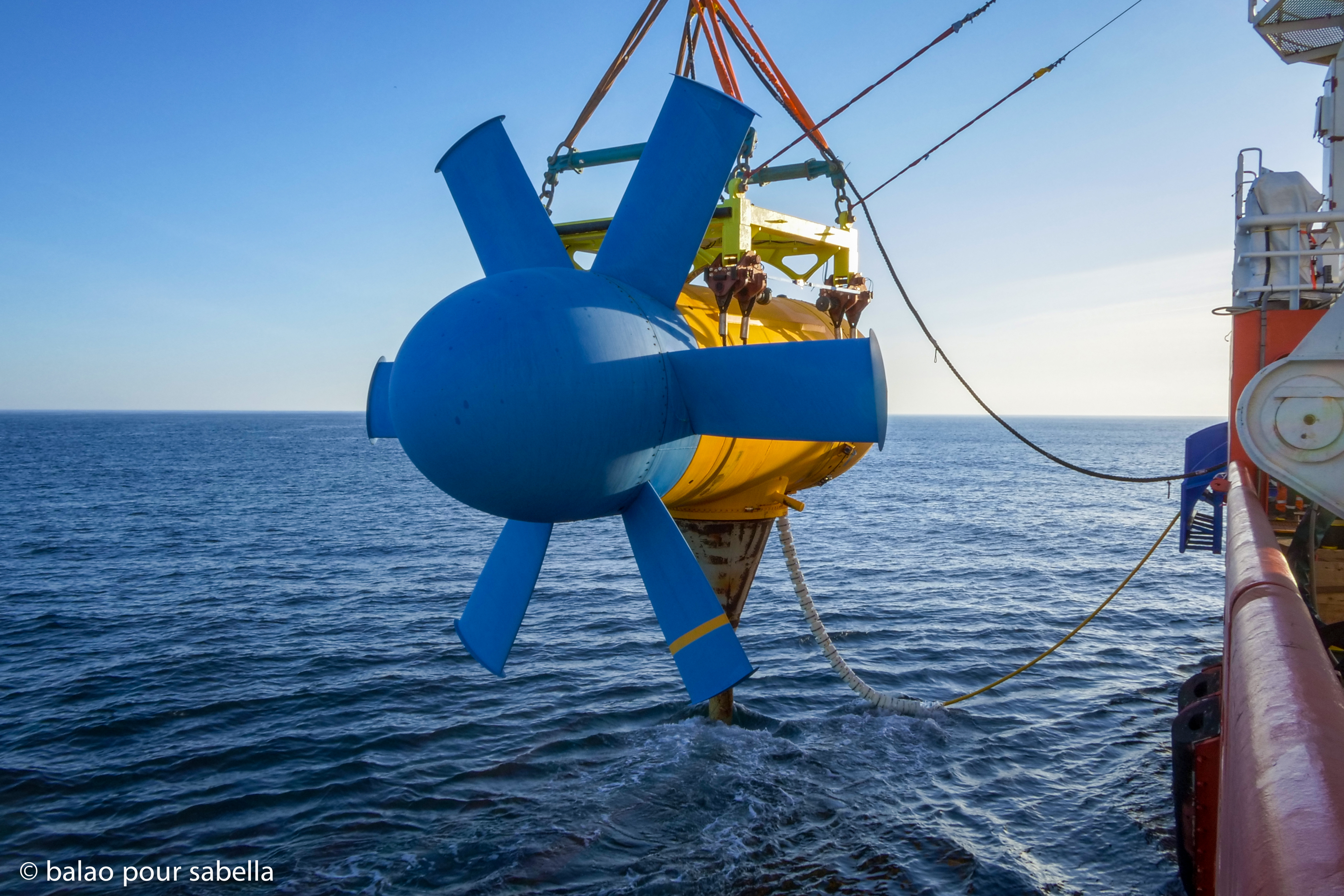 Hydrolien : Sabella a certifié les performances de sa turbine | Mer et ...