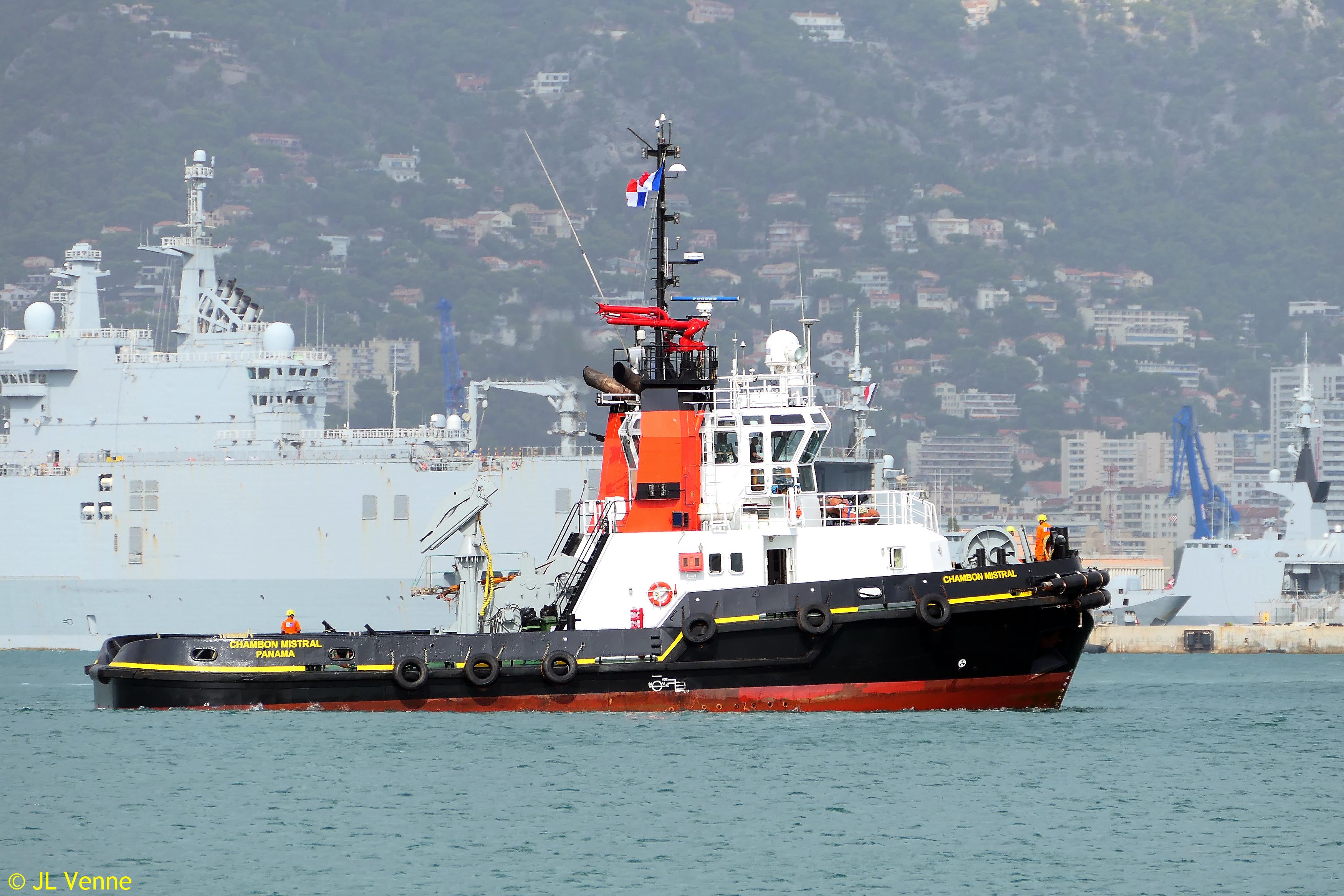 Le nouveau Chambon Mistral est arrivé à Toulon | Mer et Marine