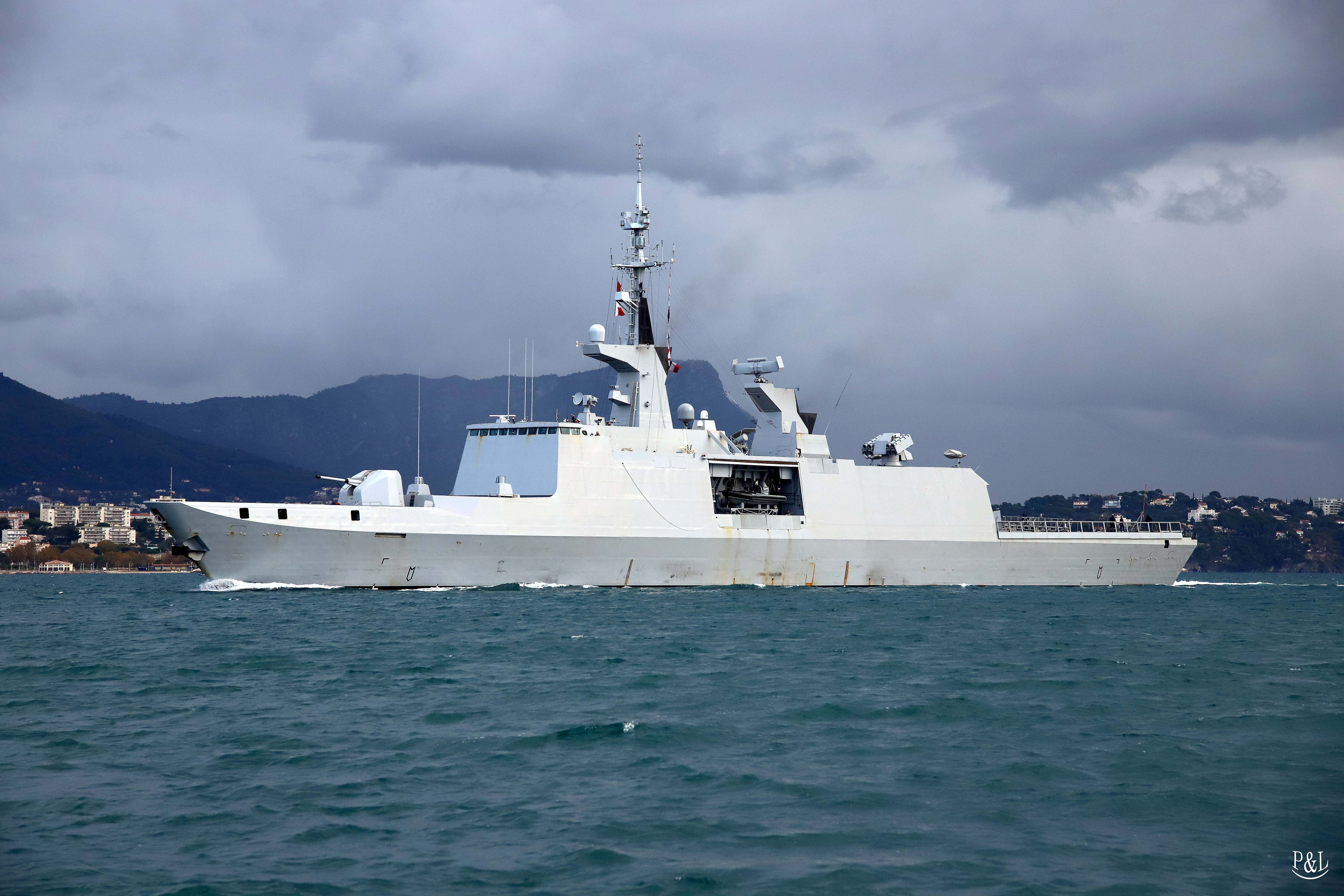 Fregate Corelli La frégate Surcouf est rentrée de Méditerranée orientale | Mer et Marine