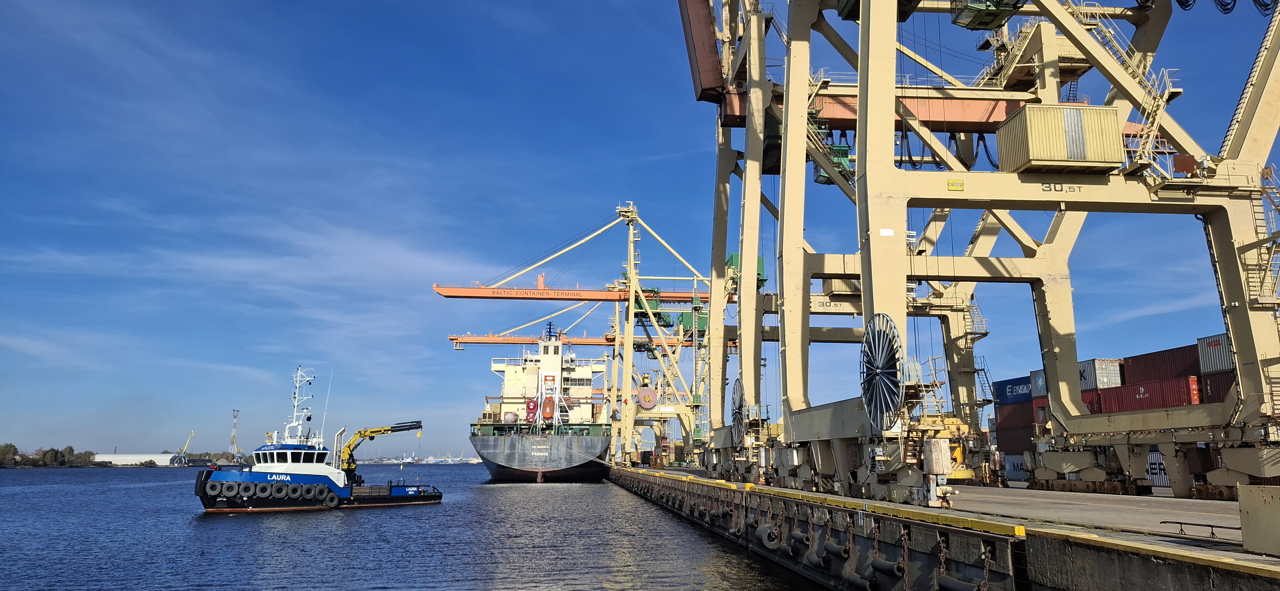 Dans le port de Riga, BCT mise sur la 5G pour orchestrer ses drones et ...