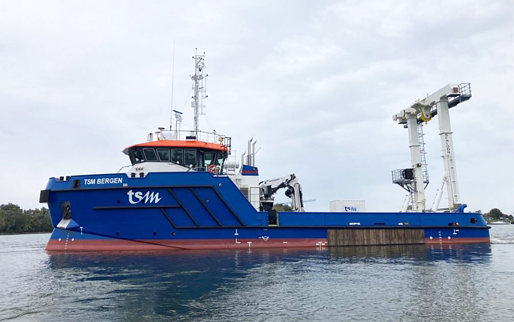Le navire polyvalent TSM Bergen livré à Thomas Services maritimes | Mer ...