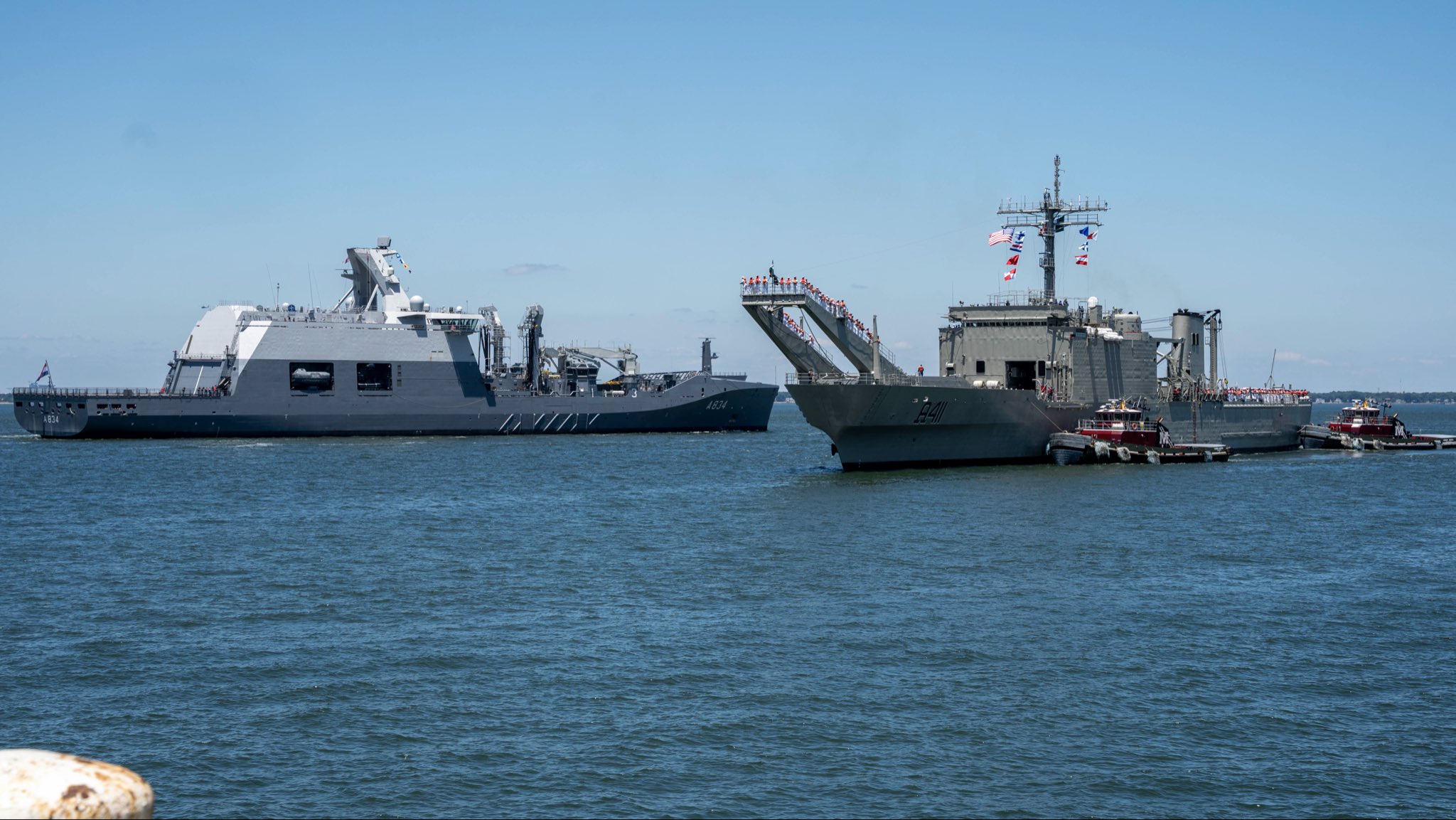 LUS Navy sentraîne avec les marines alliées avant les célébrations du 4 juillet