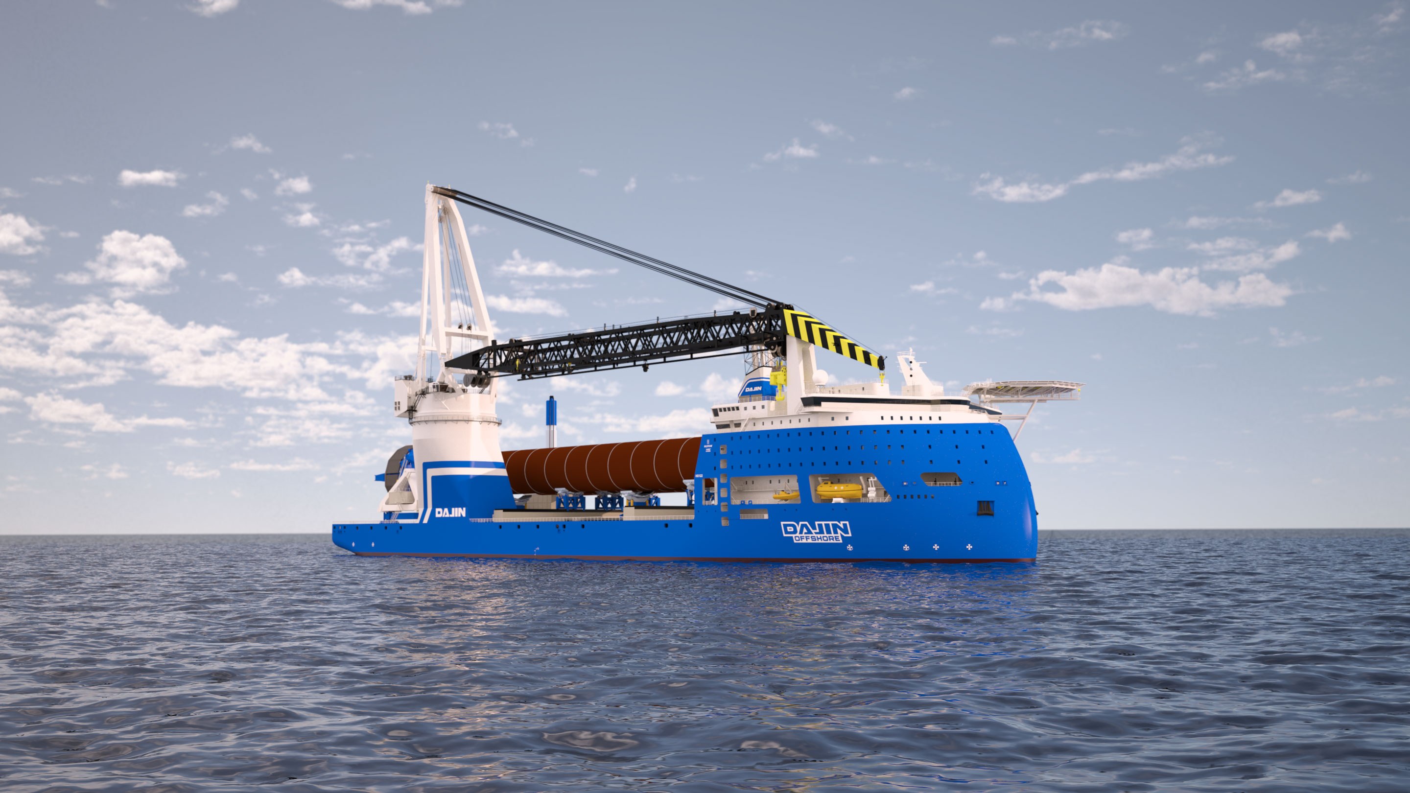 Dajin Heavy Industry Partners with Ulstein for Next-Gen Offshore Wind Installation Vessel