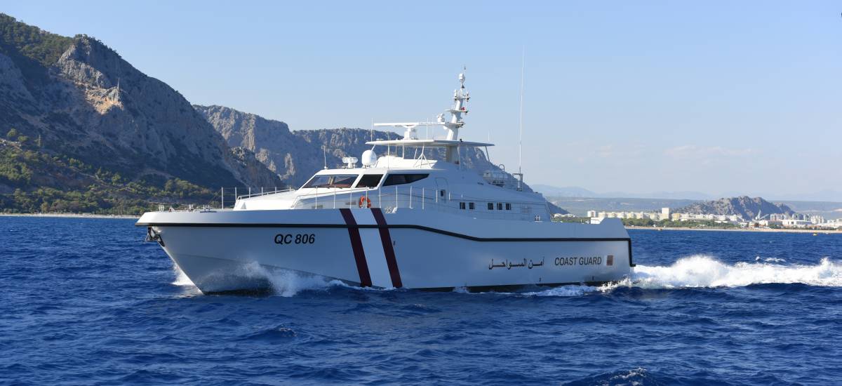 RollsRoyce powered composite vessels enter service with qatari