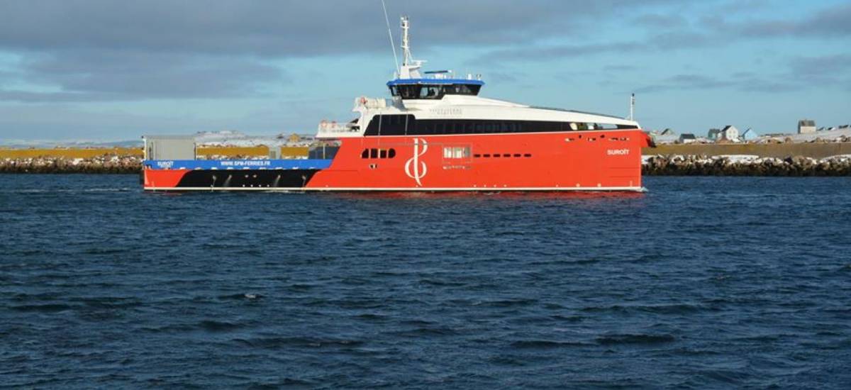 Les nouveaux ferries de SaintPierreetMiquelon bien arrivés Mer et