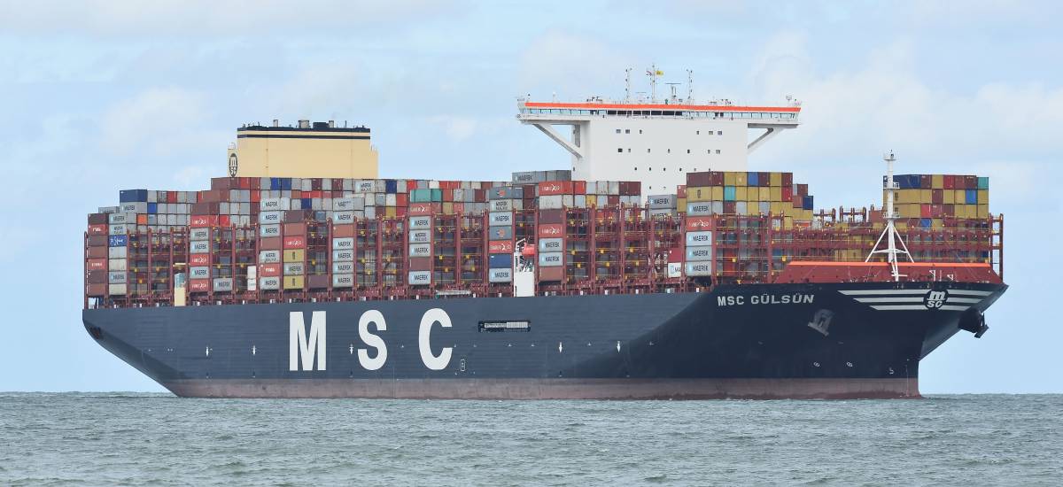 215261 MSC Gülsün porte-conteneurs