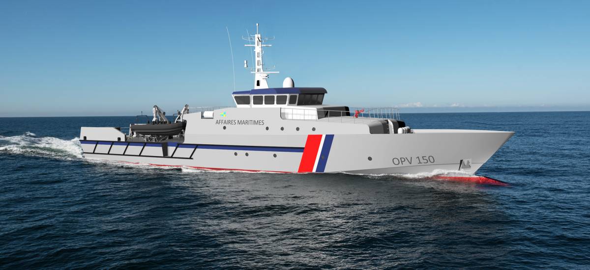 220568 patrouilleur ocea affaires maritimes affmar opv 150 pam med