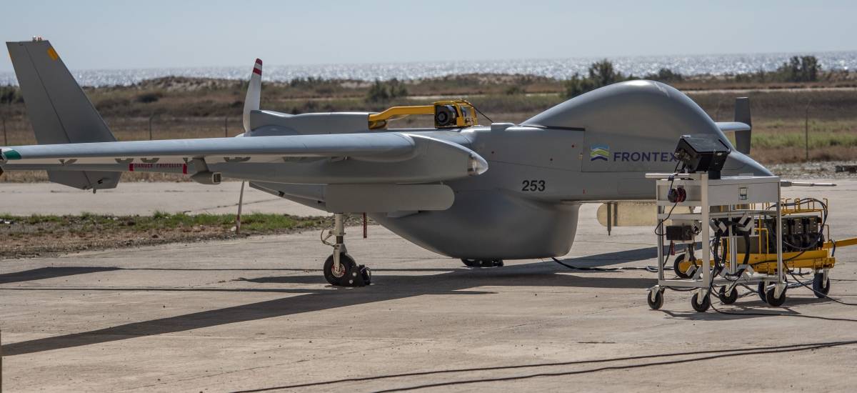 237721 drone heron frontex