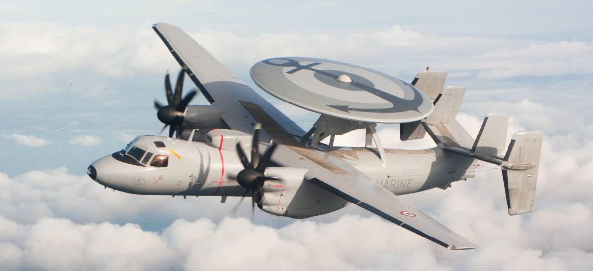 Un Hawkeye et un Atlantique 2 de la Marine nationale déployés à Abu