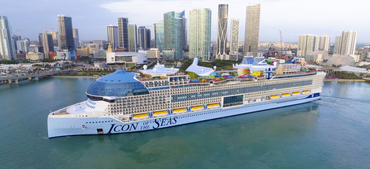 Icon of the Seas : le plus grand paquebot du monde est arrivé à Miami ...