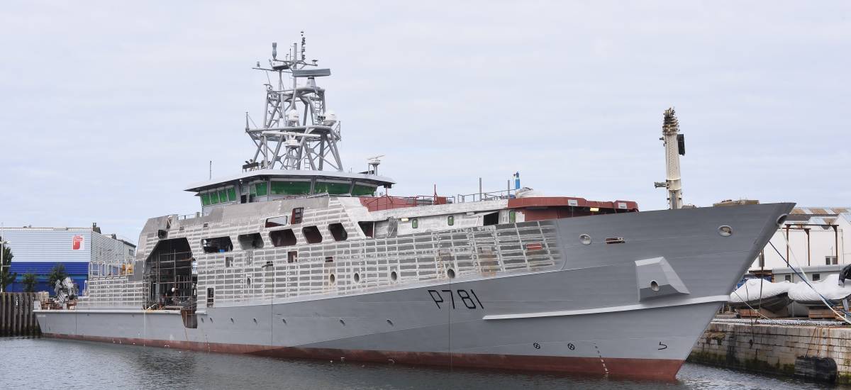 Socarenam : le patrouilleur Auguste Techer débute ses essais en mer ...