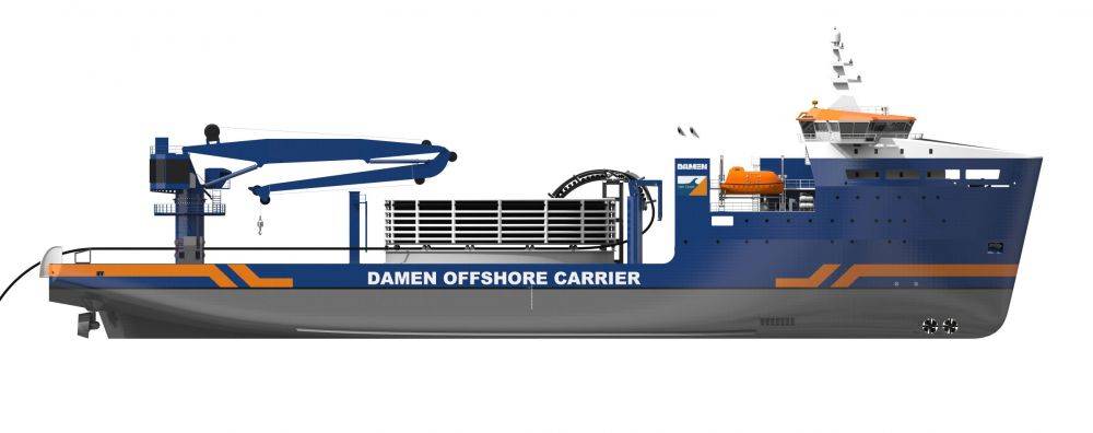 79963 cablier van oord offchore carrier 7500