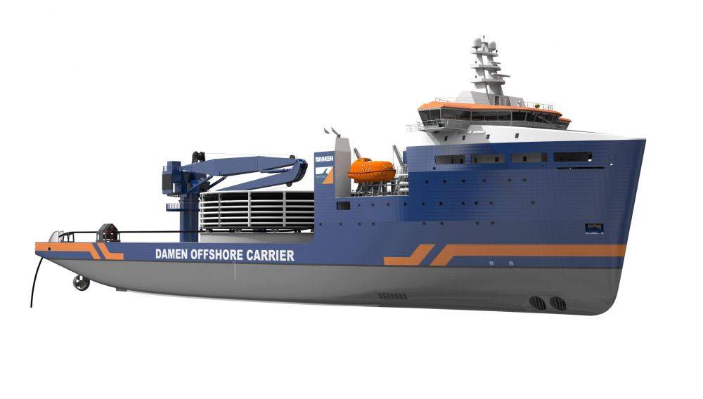 79968 cablier van oord offchore carrier 7500
