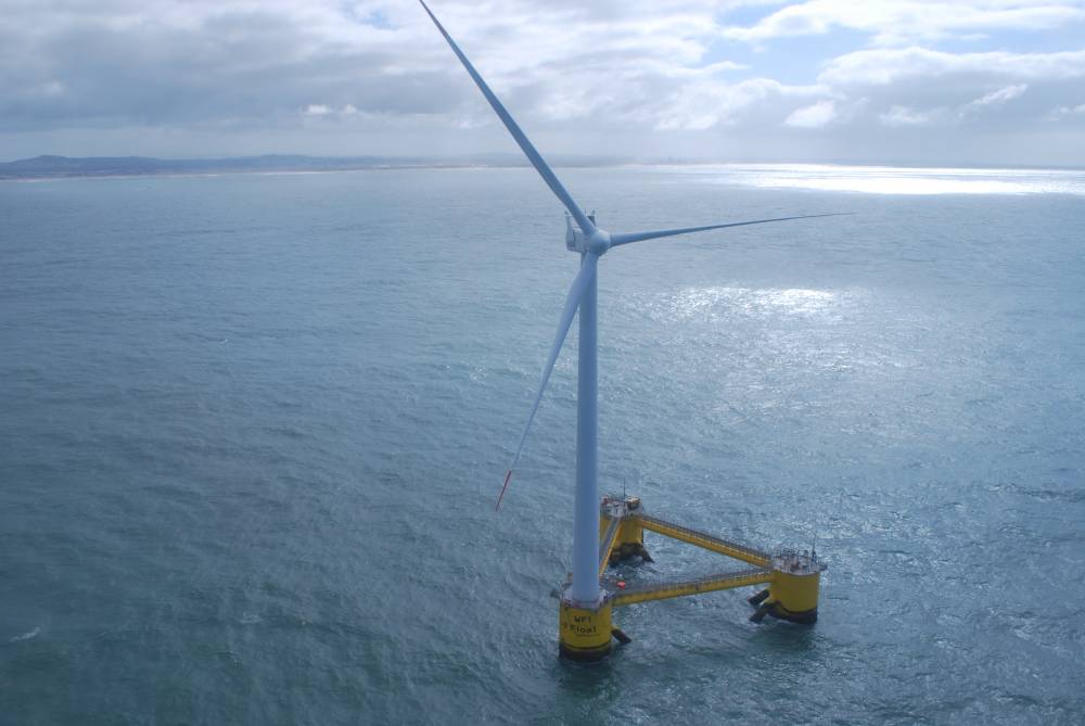 Eolien flottant : Windfloat veut passer la vitesse supérieure | Mer et ...