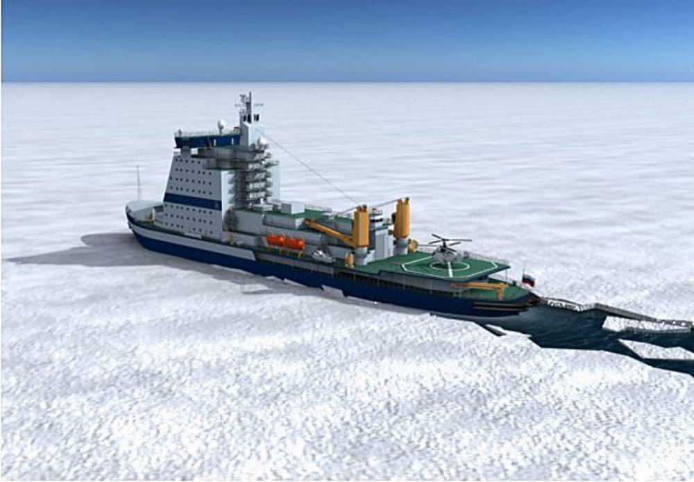 108778 brise glace russe nucleaire arktik