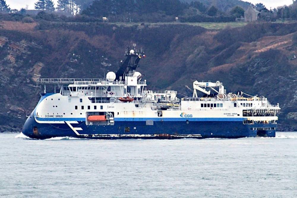 136597 cgg oceanic sirius