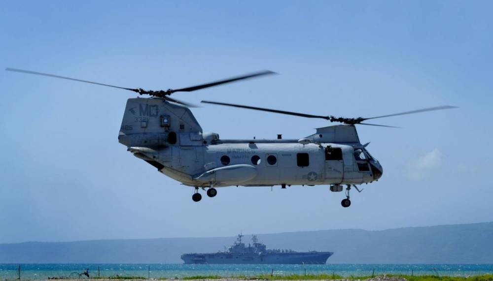 140607 Marine Medium Squadron (HMM) 744 iwo jima haiti 2010