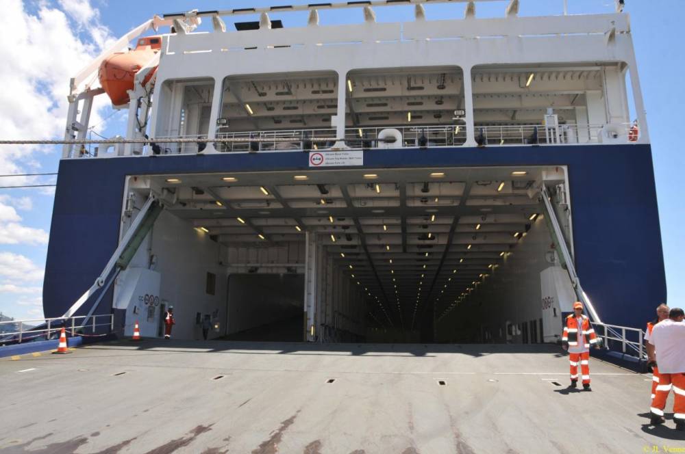 A bord du roulier UN Istanbul | Mer et Marine