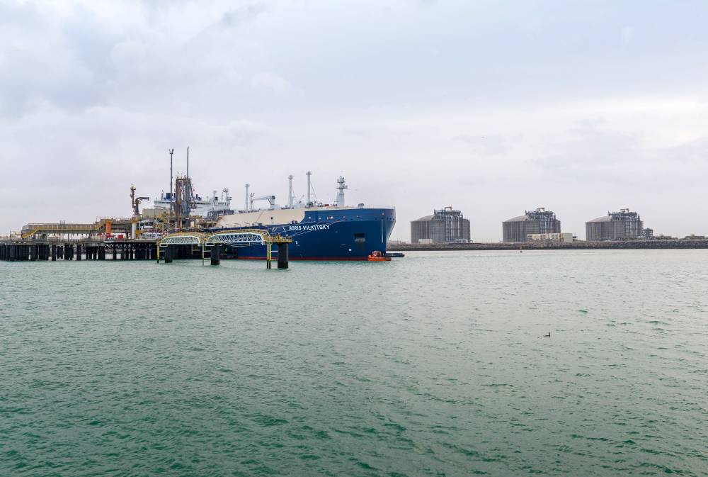 181252 dunkerque lng methanier brise glace yamal Boris Vilkitsky