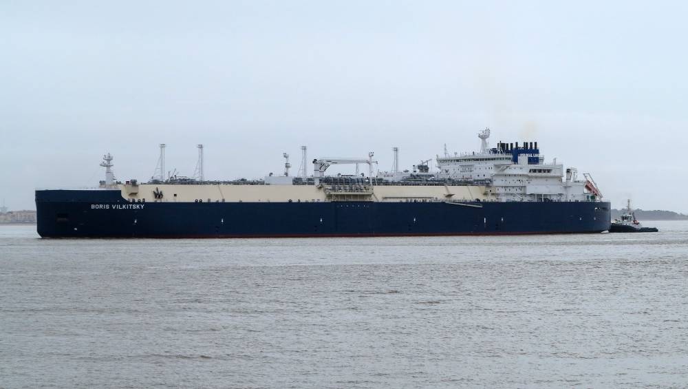 182745 montoir yamal lng methanier brise glace boris vilkitsky