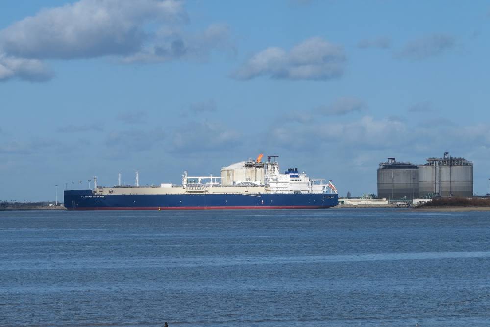 182748 montoir yamal lng methanier brise glace vladimir rusanov