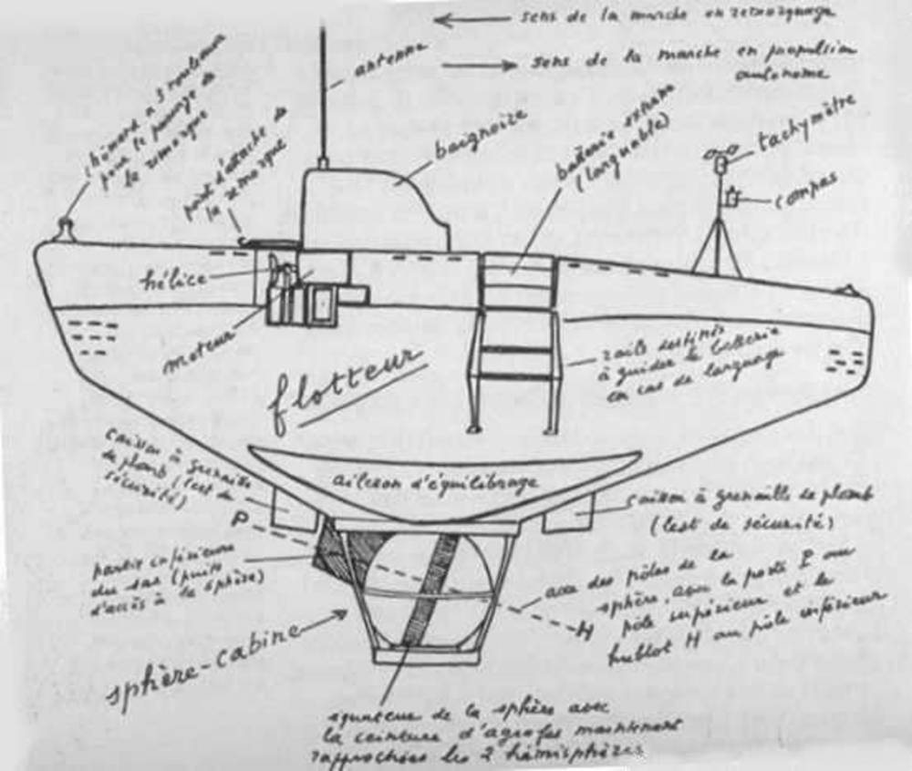 184917 bathyscaphe