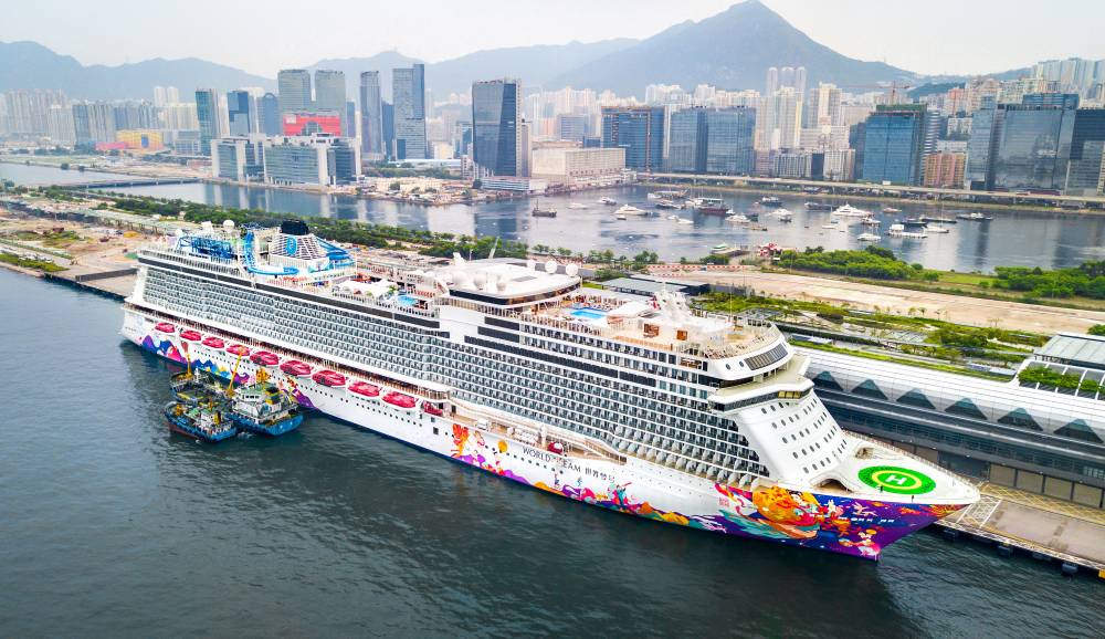 195103 World Dream à Hong Kong Dream Cruises chine