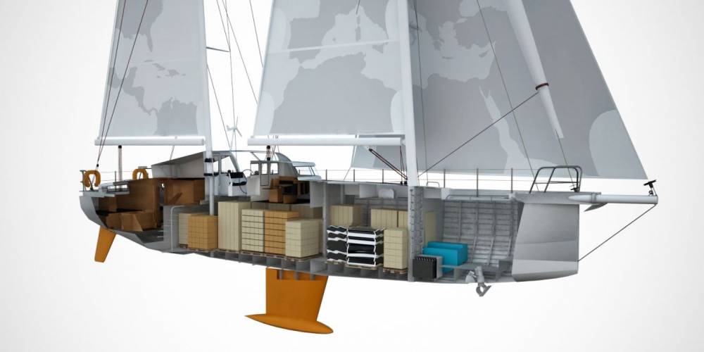 197461 cargo-voile votaan 72 grain de sail alumarine