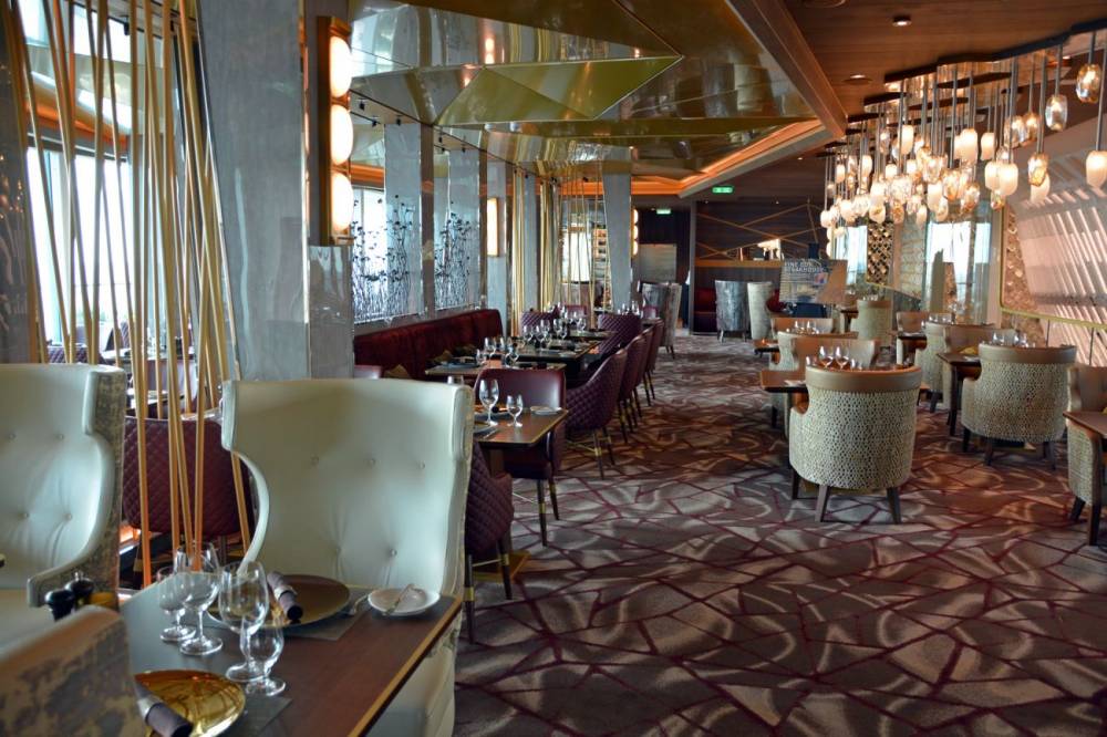 199474 Celebrity edge lobby grand plaza