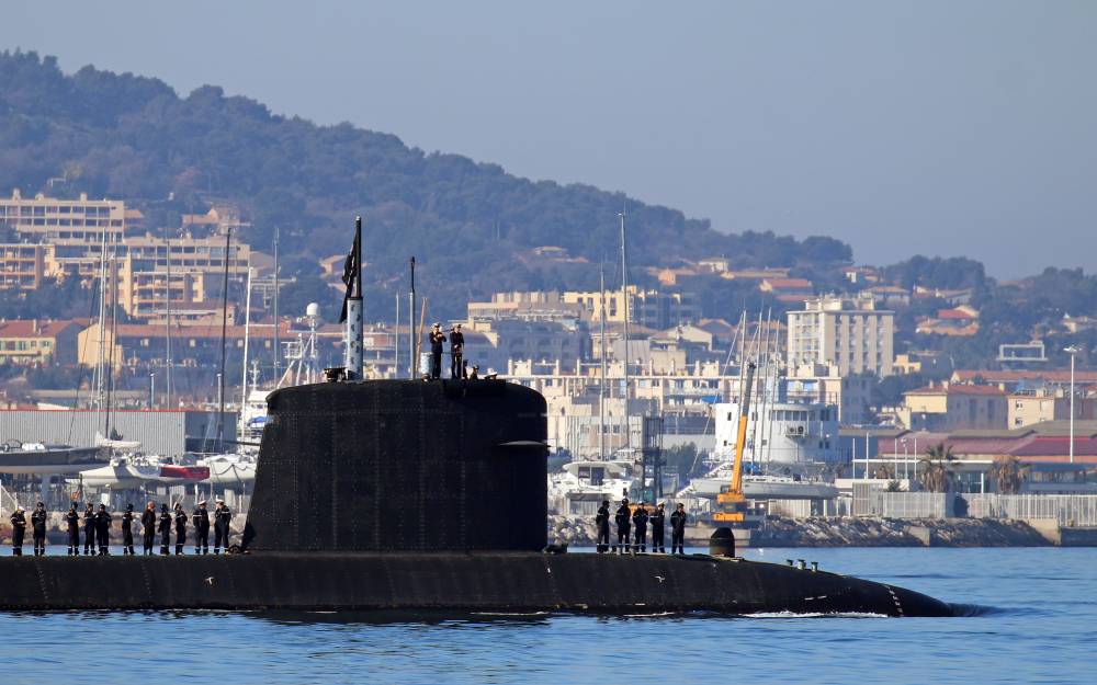208381 sna type rubis casabianca toulon base navale