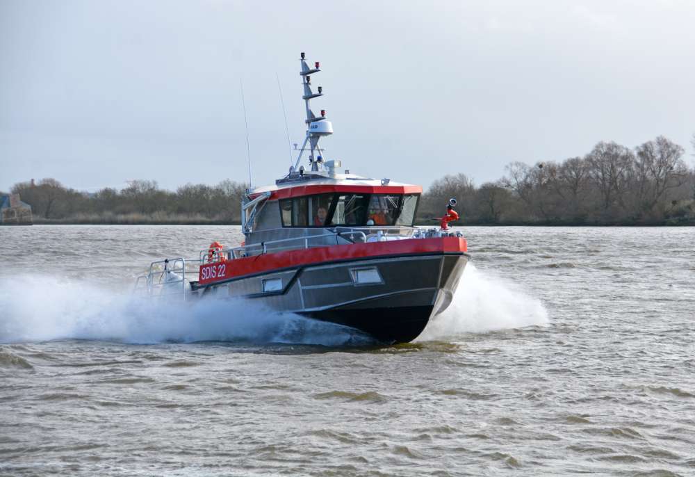 Bateau De Secours Wdk Partner 25 Cm – Son Et Lumière, Jouet Enfant Bateau