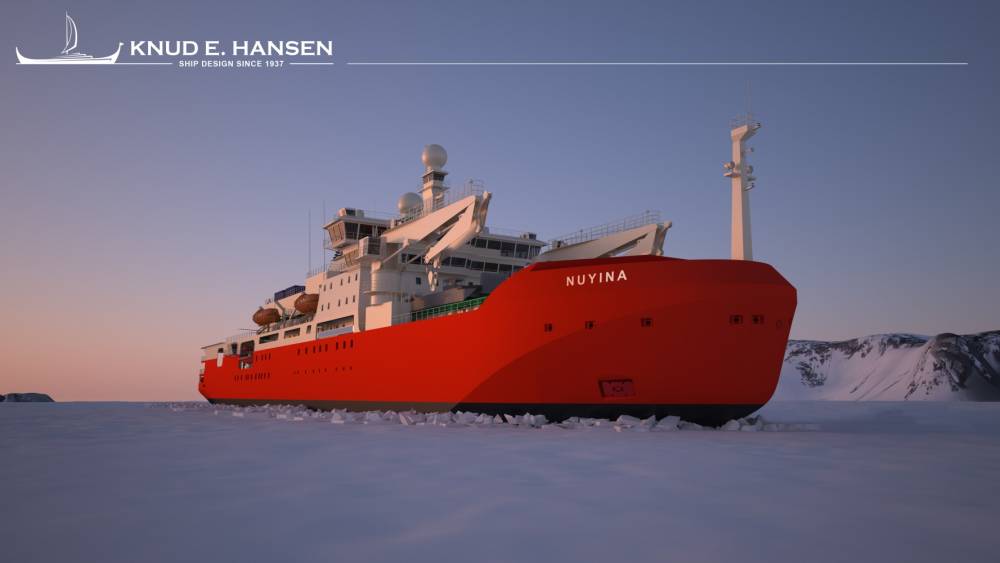 224098 RSV Nuyina brise glace australien