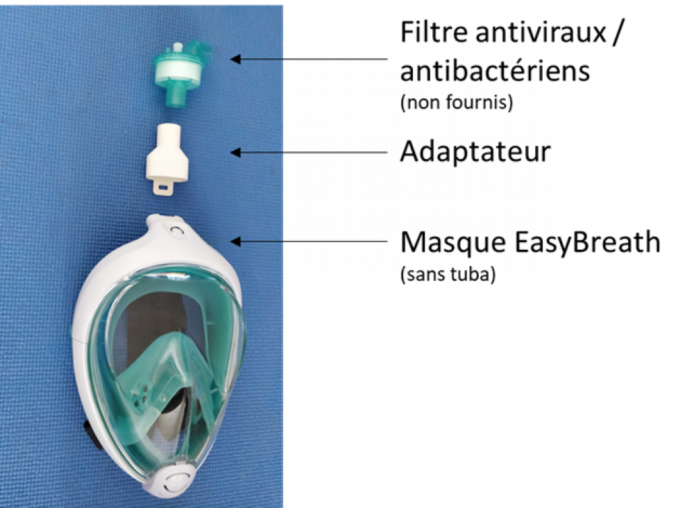 225528 masque decathlon