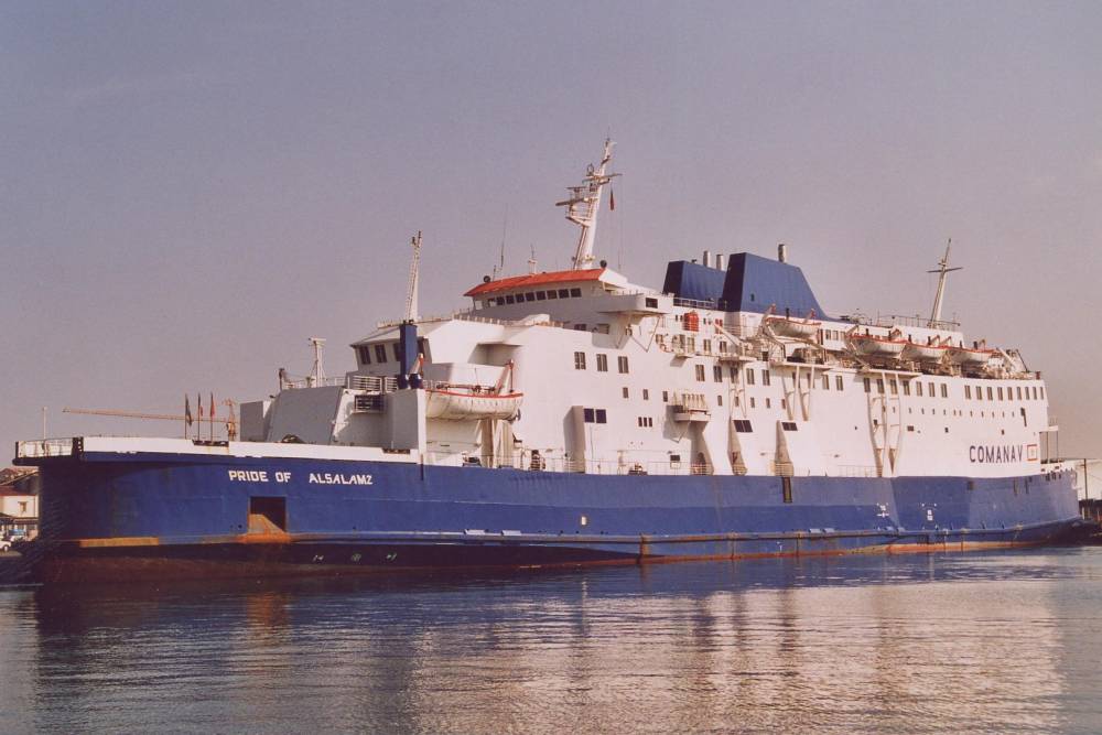 226440 Le Pride of Al Salam 1 à Sète en 2002 peu après sa vente.