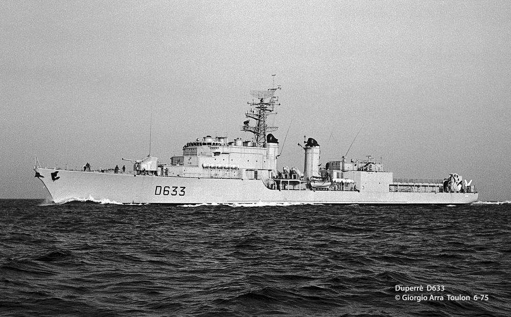 229421 escorteur escadre duperre 1975