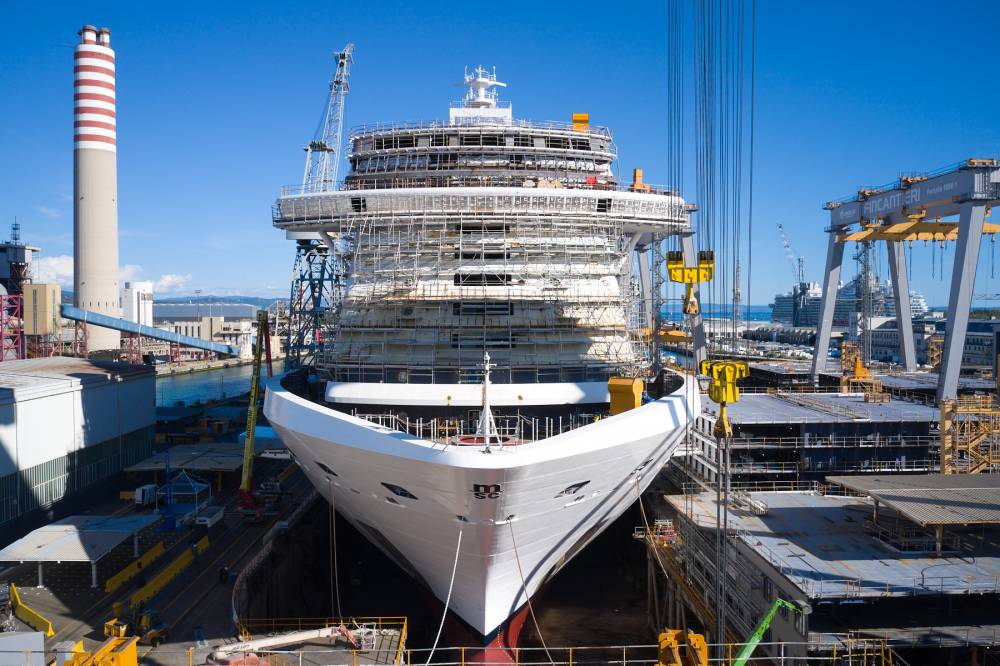 231077 fincantieri monfalcone msc seashore