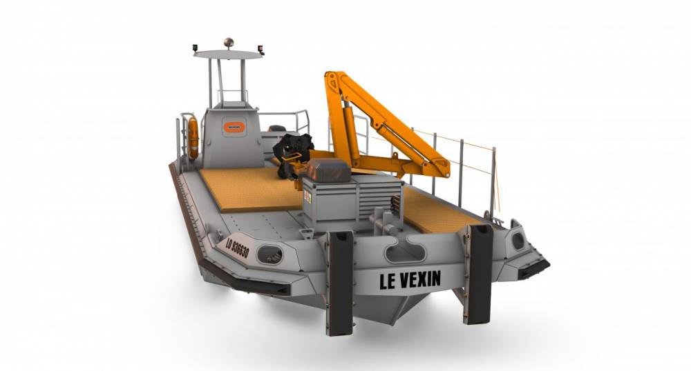 233163 Le Vexin barge
