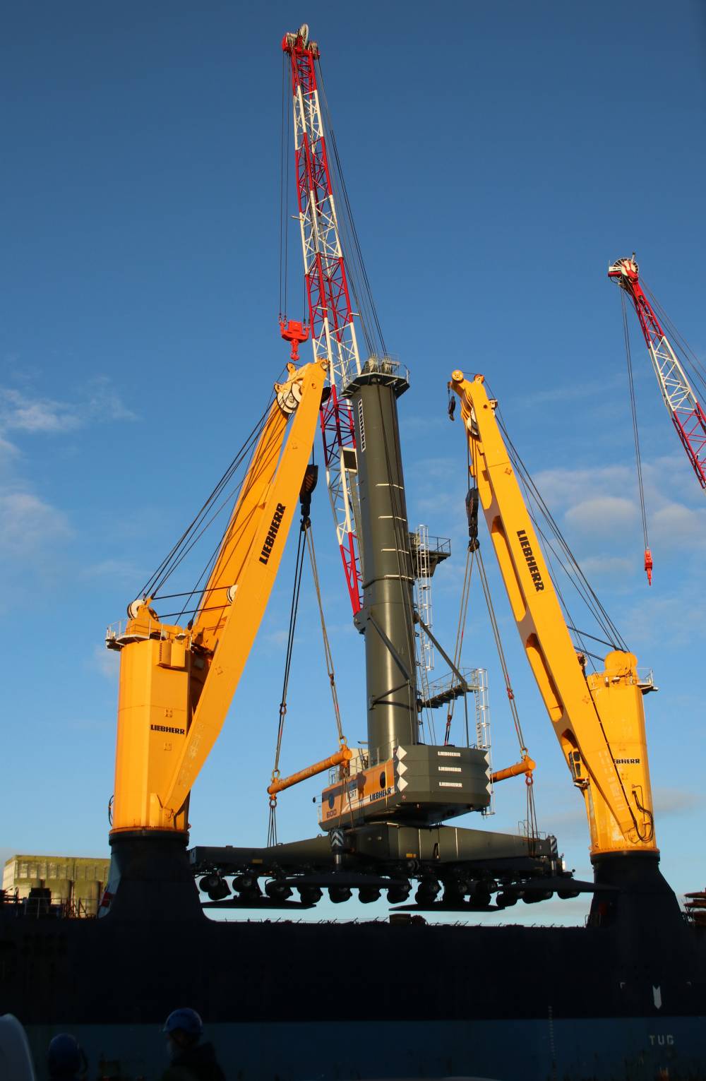 Porte-clés grue mobile LIEBHERR