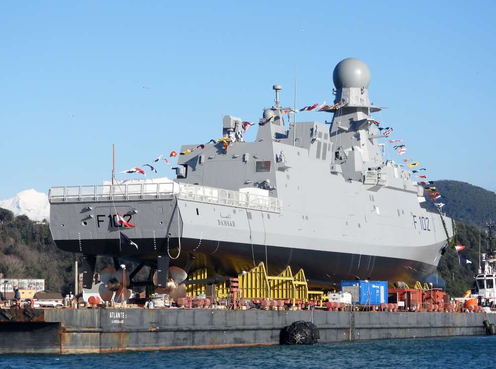 Doha Class Fincantieri met à l’eau la seconde corvette commandée par le Qatar ...