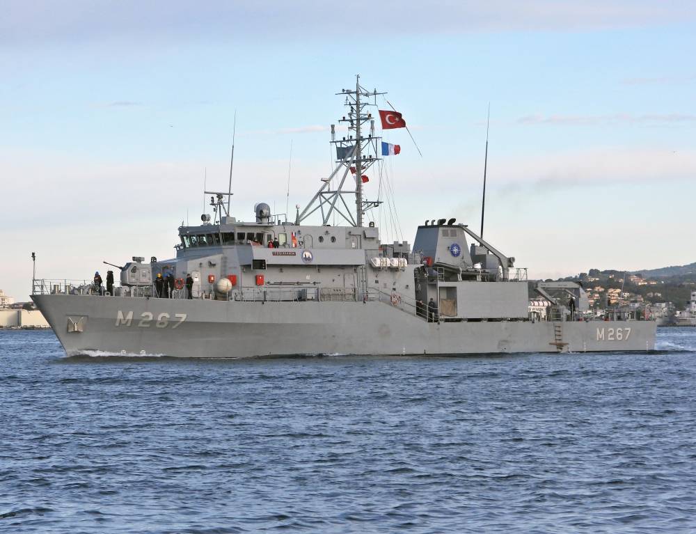 252344 turquie mines ayvalik snmcmg1 otan
