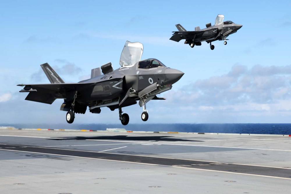 252927 hms queen elizabeth hms prince of wales f-35b