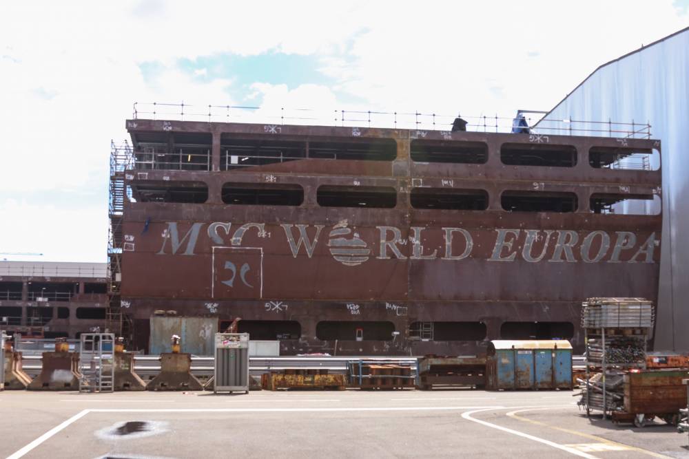 255668 saint-nazaire chantiers msc europa
