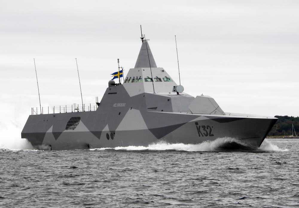 261627 suede suedois corvette visby helsingborg