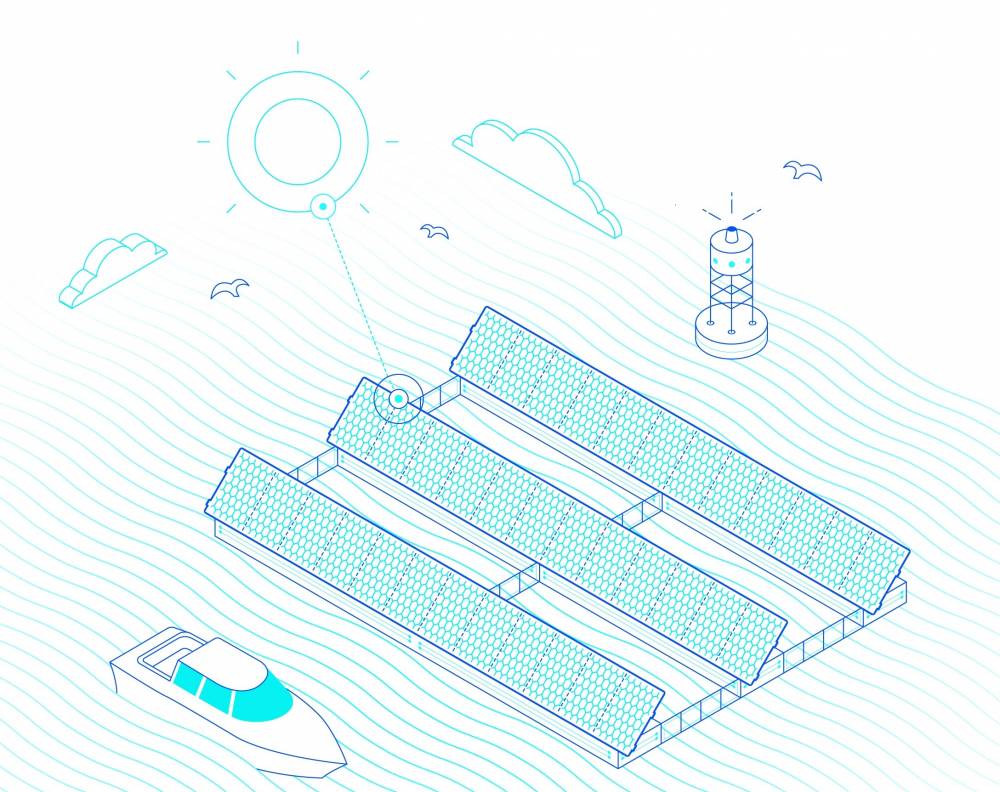 263303 module solarinblue