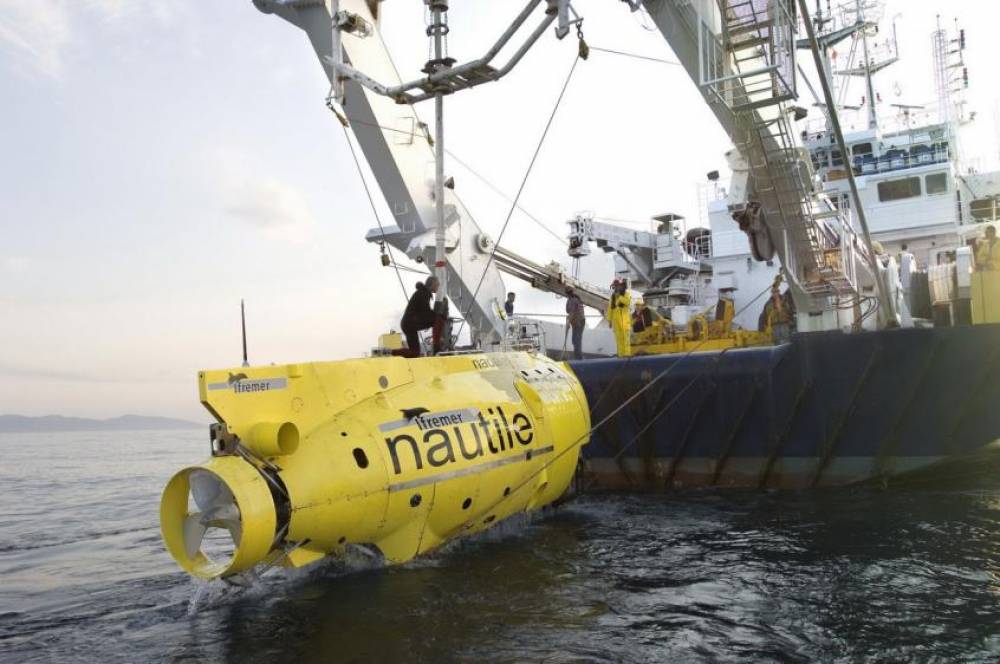 La recherche de l’épave du sous-marin Minerve a débuté