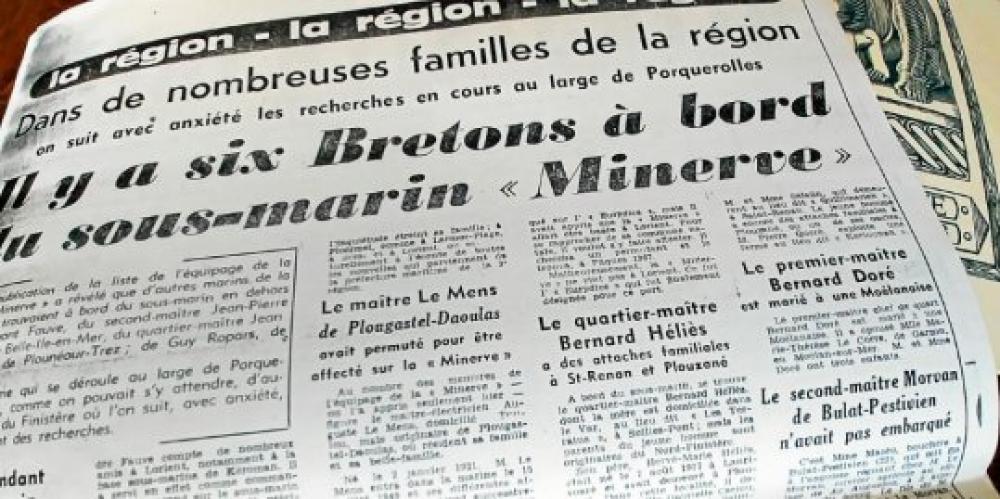 Minerve : le témoignage de Gaby, 94 ans, mère de l'un des sous-mariniers disparus