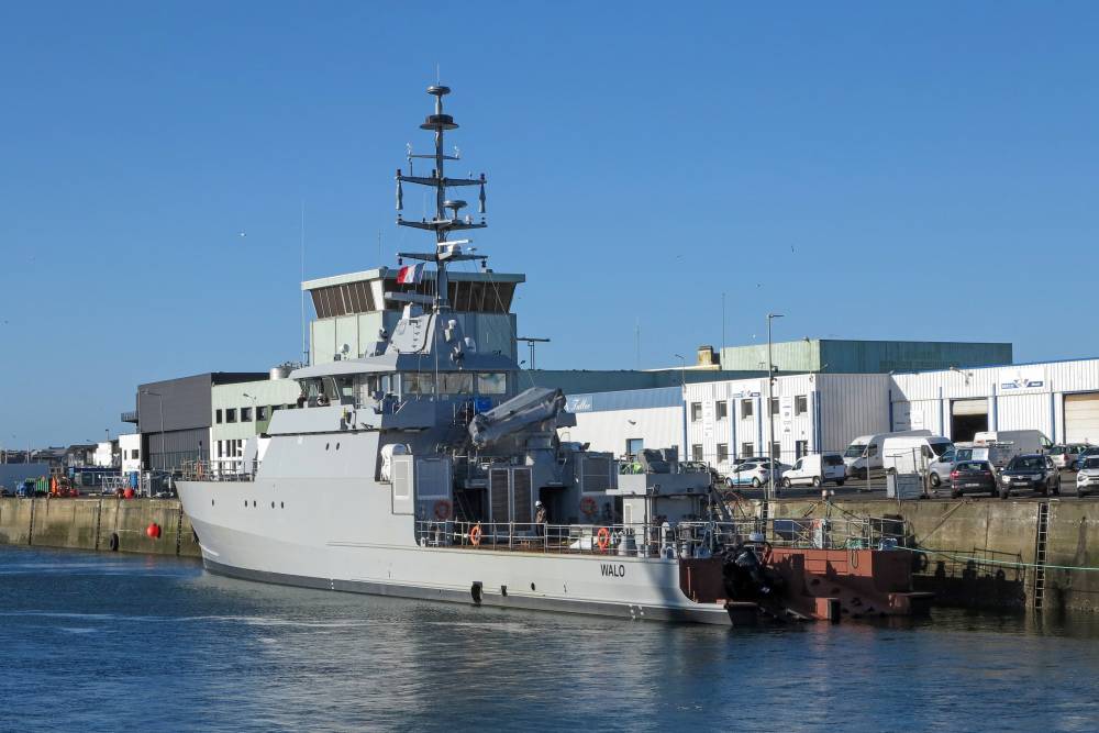 Piriou le patrouilleur sénégalais Walo a débuté ses essais Mer et